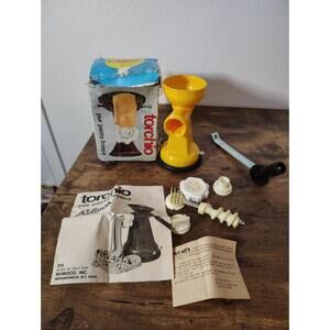 Rullinet Torchio Per Pasta Fresca Machine Vtg Extruder Italy 213 Complete